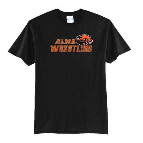 Cotton Blend T Shirt - Alma Wrestling