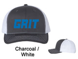 Detroit Grit Snapback Trucker Hat - Detroit Football Grit - Richardson 112