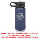 Stainless Steel Water Bottle - 20/32/40oz - Breckenridge Volleyball