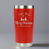 Christmas True Story 20oz Stainless Steel Tumbler - Christian Tumbler