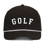 Golf Hat / Embroidered Golf Rope Hat