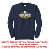 Cotton Blend Crewneck Sweatshirt - Breckenridge Cross Country