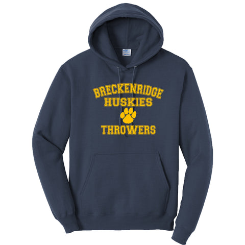 BHS Throwers Cotton Blend Hoodie - Breckenridge Track