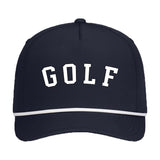 Golf Hat / Embroidered Golf Rope Hat