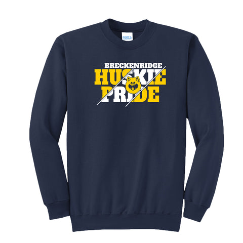 Breckenridge Crewneck Sweatshirt - Navy Design 2