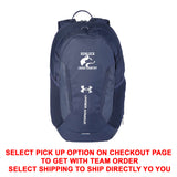 Under Armour Hustle Backpack 6.0 - Hemlock Cross Country