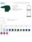 Breckenridge Crewneck Sweatshirt - Grey Design 1