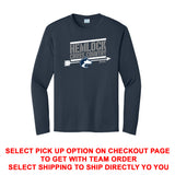 Performance Polyester Long Sleeve Shirt - Hemlock Cross Country
