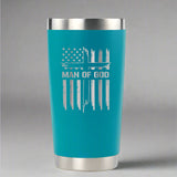 Man of God 20oz Stainless Steel Tumbler