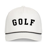 Golf Hat / Embroidered Golf Rope Hat
