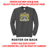 Fulton Football Playoffs - All Shirt Options Charcoal