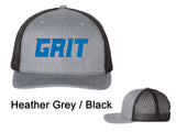 Detroit Grit Snapback Trucker Hat - Detroit Football Grit - Richardson 112