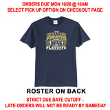 Fulton Football Playoffs - All Shirt Options Navy