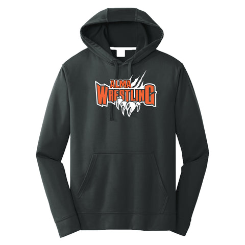 Performance Polyester Hooded Sweatshirt
